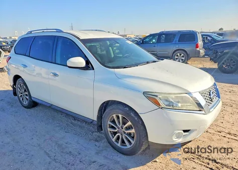 2015 Nissan Pathfinder S z USA, uszkodzony, nr VIN 5N1AR2MN6FC676063